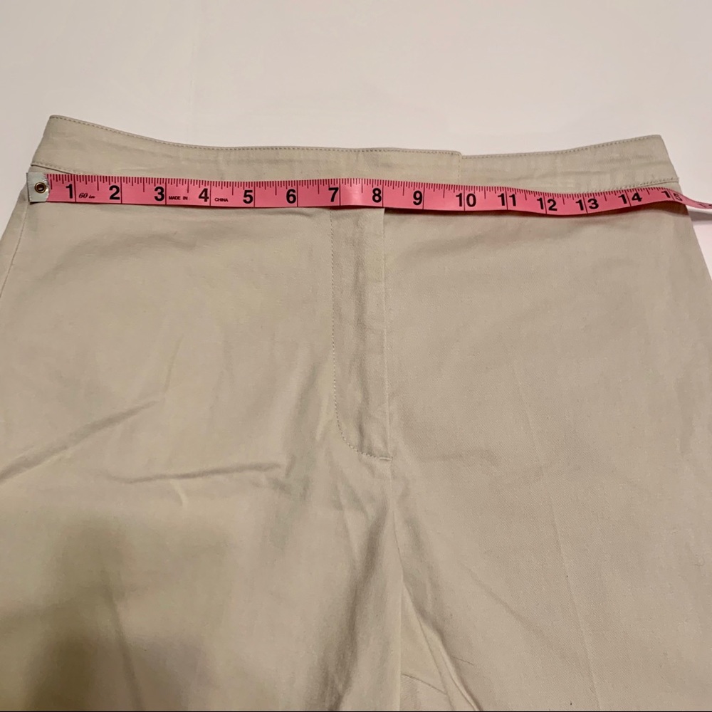 Ann Taylor Factory Khaki Shorts Size 8 - Picture 8 of 9